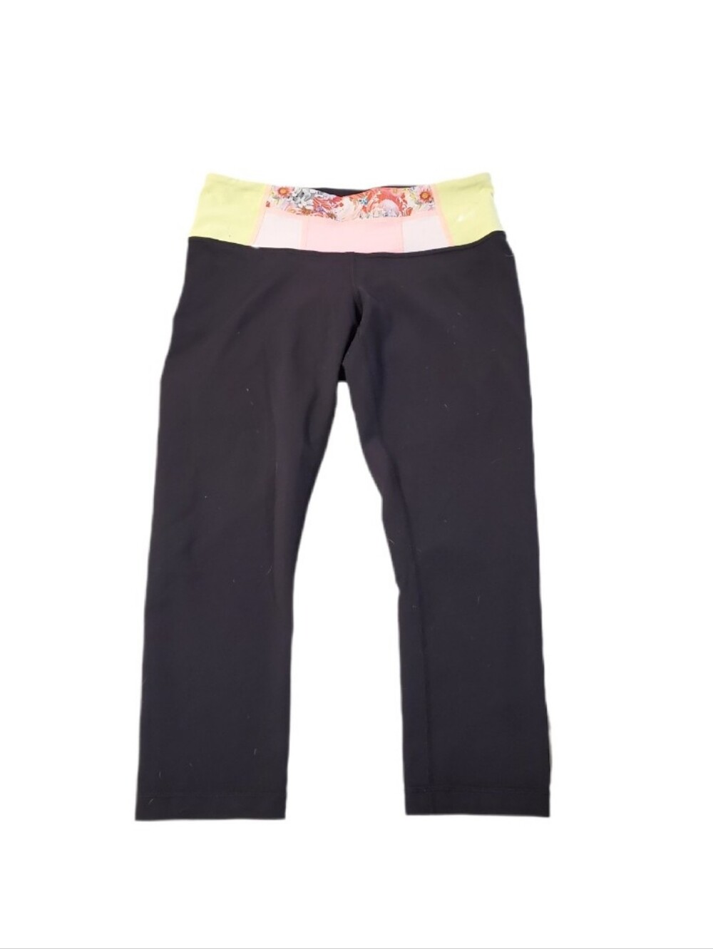 Lululemon Wunder Under Reversible Crop Leggings Size 6